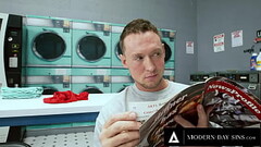 MODERN-DAY SINS - Voyeur Aaliyah Love Allows Husband To Fuck Petite Summer Col In Public Laundromat Thumb