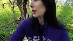 Sex in the forest with hot milf Thumb