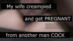 My big boobed cheating wife creampied and  get pregnant by another man! - Cuckold roleplay story with cuckold captions - Part 3 Thumb