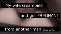 My big boobed cheating wife creampied and  get pregnant by another man! - Cuckold roleplay story with cuckold captions - Part 1 Thumb