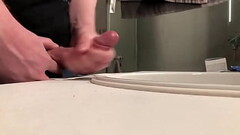 Jerking off in the bathroom Thumb