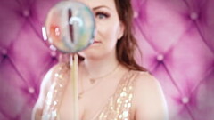 ASMR: Eating Lollipop Candy In Latex Medical Gloves SFW video by Arya Grander Thumb