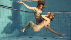 Hottest babes strip while swimming Thumb