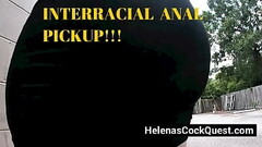 Helena Price Presents - Interracial Anal Hookup With Exhibitionist Wife Mrs Sapphire!  Her Husband listens in while his wife takes a BIG BLACK COCK up her MARRIED WHITE ASS!) Thumb