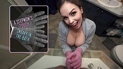 A STEPMOM&#039_S TOUCH: SNEAKY IN THE BATH - Preview- ImMeganLive Thumb