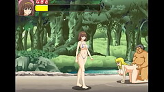 Pretty bikini girl having sex with a lot of men in Bt Island act hentai game new gameplay Thumb