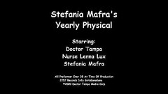 Stefania Mafra Get Yearly Gyno Exam Physical From Doctor Tampa &amp_ Nurse Lenna Lux EXCLUSIVELY At GirlsGoneGyno Reup Thumb