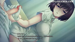 Sakusei Byoutou Gameplay Part 1 Gloved Handjob - Cumplay Games Thumb